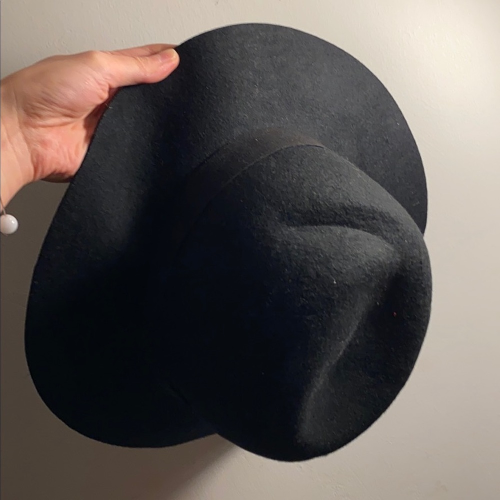 Black Wool Hat